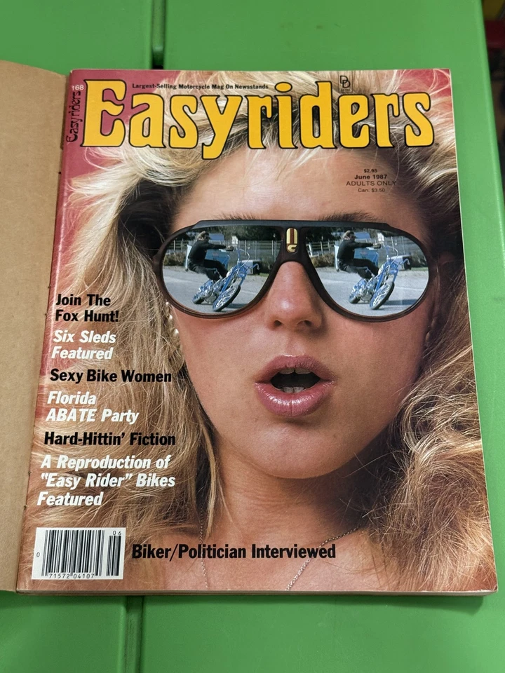Easyriders Magazine June 1987 Vintage Motorcycle Magazine - Image 1 of 1