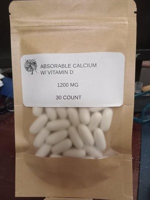 ABSORBABLE CALCIUM SOFTGELS 1200 mg Plus D3 ~1000 IU PER(2)