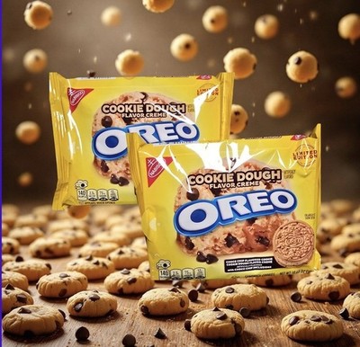 New!!!! Oreo Cookie Dough Flavor, 2 Sealed Package Limited Edition    