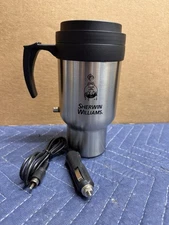 Sherwin Williams Coffee Or Drink Thermos Unused With Cord VINTAGE