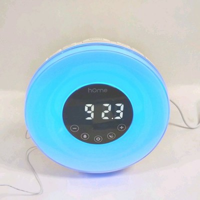 Sunrise Alarm Clock with Multicolor LED Lights Homelabs Open Box Tested