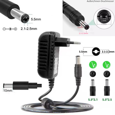 Stecker Netzteil 7.5V 1.1A bis 2A AC DC Adapter Gleichspannung 5.5 * 2.1 - 2.5mm