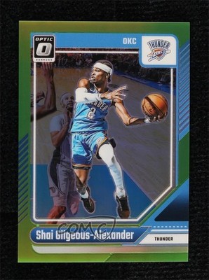 2024 Panini Donruss Optic Lime Green Prizm 36/149 Shai Gilgeous-Alexander 0u3v