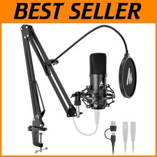 Professional USB/XLR Condenser Mic Kit