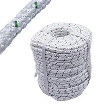 3/8In x 200FT 4800 lbs Breaking Strength,Double Braid Polyester Rope Breaking...