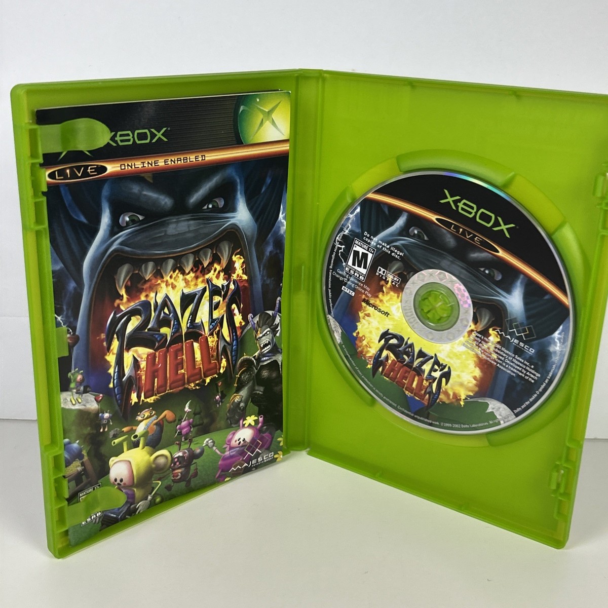 Xbox - xbox★RAZE'S HELL 海外版★箱付・説明書付・ソフト付★動作確認済 Raze's Hell (Microsoft Xbox, 2005) for sale online | eBay