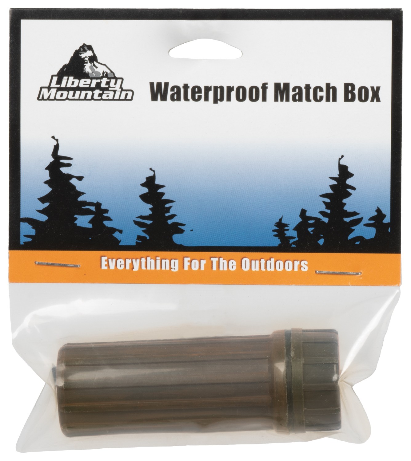 Водонепроницаемый пластиковый спичечный коробок Liberty Mountain со встроенным бойком - Портативный 2990₽