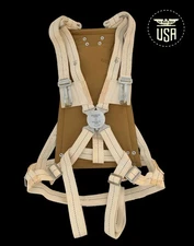WWII RAF Observer Chest Parachute Harness Lancaster Masters of the Air