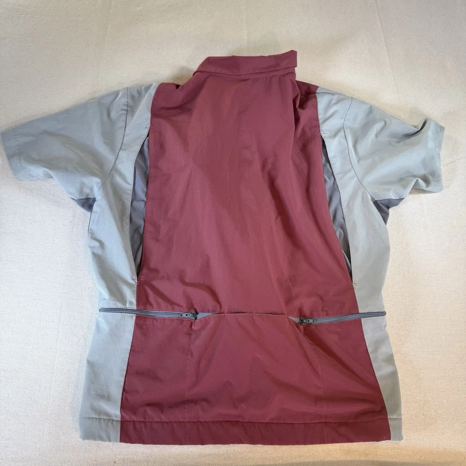 Club Ride Biking Shirt Mens Large Pearl Snap Bowling Style Vented Cycling Tour - Image 3 of 4