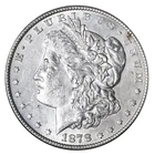 1878-S Brilliant AU/Uncirculated $1 Morgan US Silver Dollar 90% BU