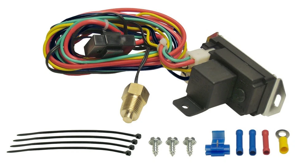 Derale 16749, Kit Controlador Ventilador Ajustable con Sonda de Rosca de Tubo Piezas de Rendimiento Foto 4 de 4