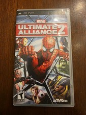 Marvel Ultimate Alliance 2 Sony PSP Game Case & Manual Only