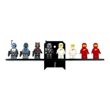 Wall-Mount Display Stand for LEGO Minifigures