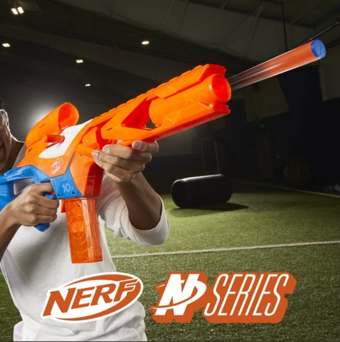 Fucile Pistola Giocattolo Nerf N-series PinPoint 18 Proiettili Hasbro x Bambini - Foto 5 di 6