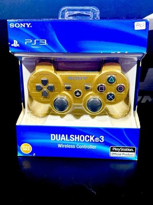 OEM Sony DualShock 3 (99070) Controller Gold (NIB) NEW In Box PS3 Playstation 3