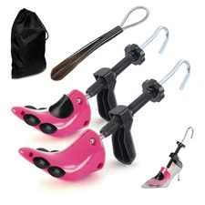 Pair High Heel Shoe Stretchers Two Way Women Expands Length Width Size 4-10