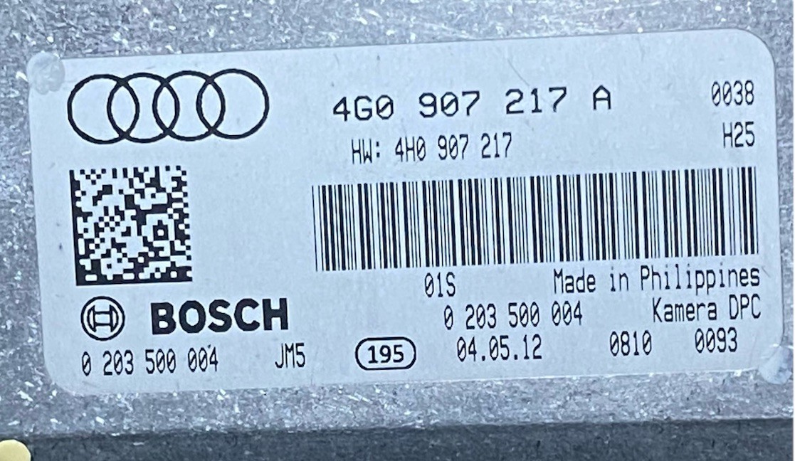 Audi A6 A7 A8 Front Windshield Camera 4G0907217A | eBay