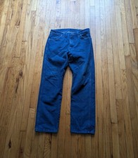 Vintage Wrangler Denim 13MWZ Original Fit Jeans Size 35x32 Cowboy Cut Western