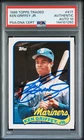 1989 Topps Traded Ken Griffey Jr 41T PSA 10 Rookie AUTO Autograph Investment 📈