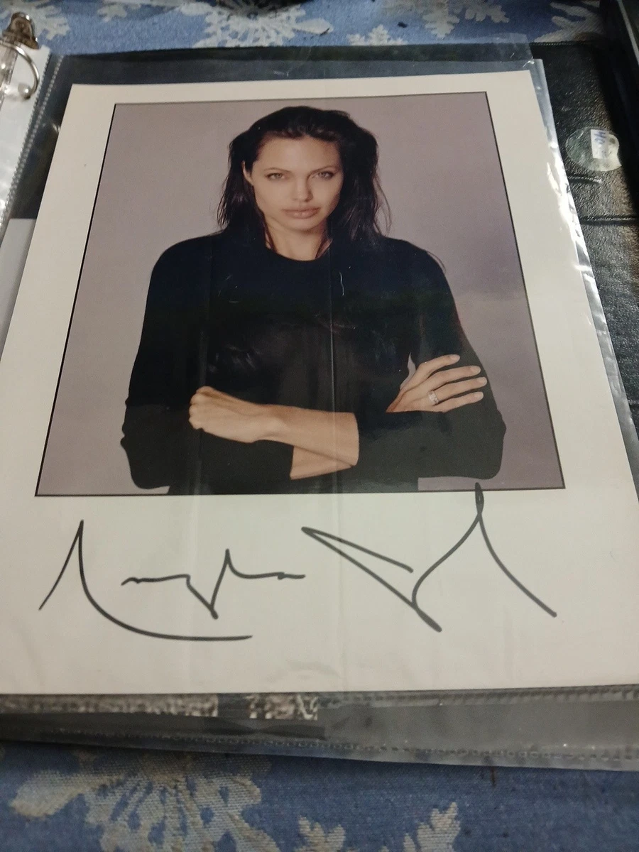 angelina jolie autograph products for sale | eBay