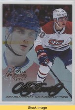 2022-23 Fleer Ultra Flair Showcase Showtime Row 0 Juraj Slafkovsky #38 READ 09br