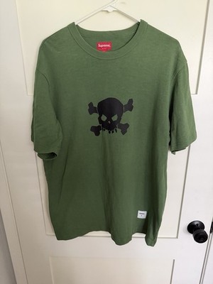 Supreme Skull S/S Top SS21 Olive Size Large (Thread Discolored)