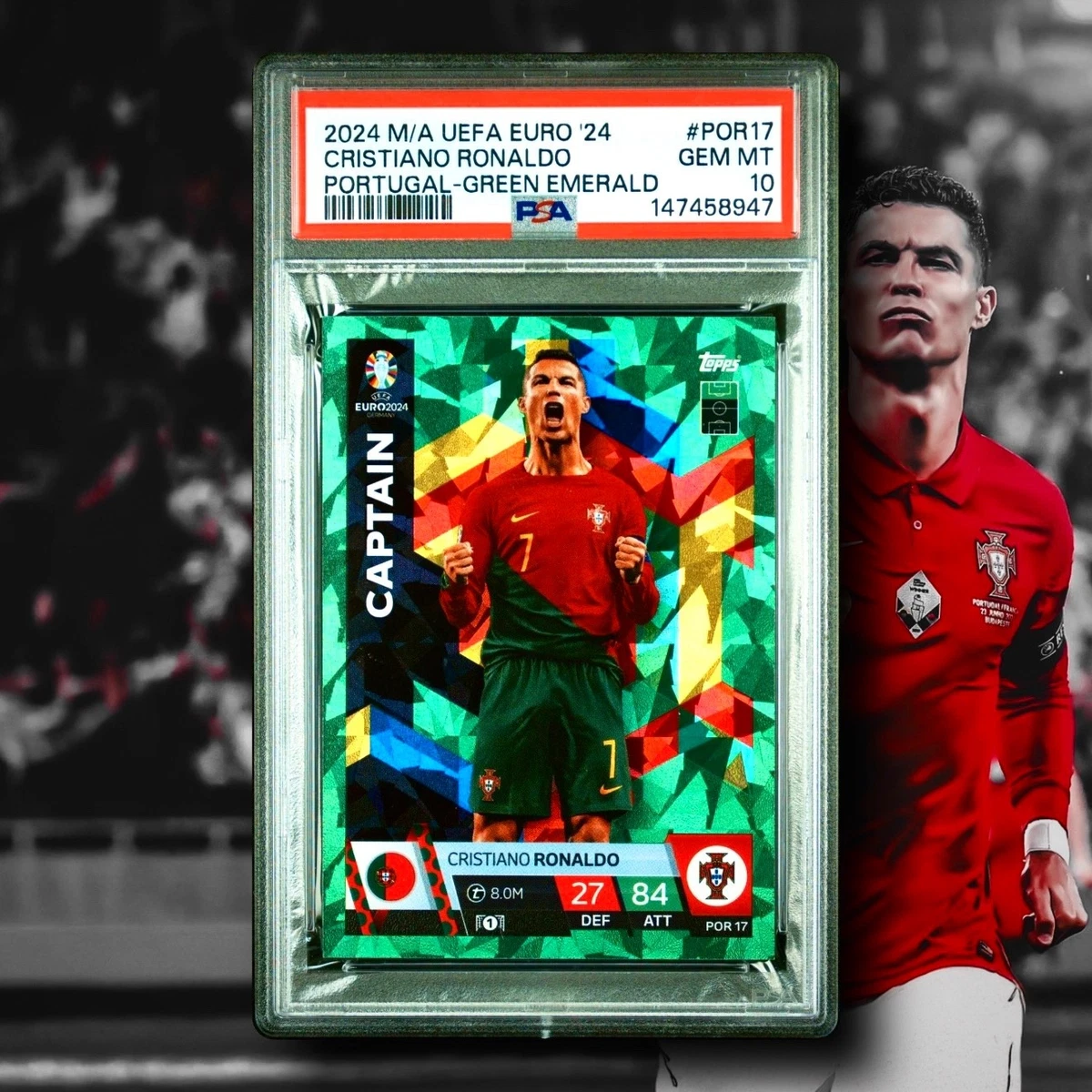 Preços baixos em Topps Cristiano Ronaldo Futebol Figurinhas e