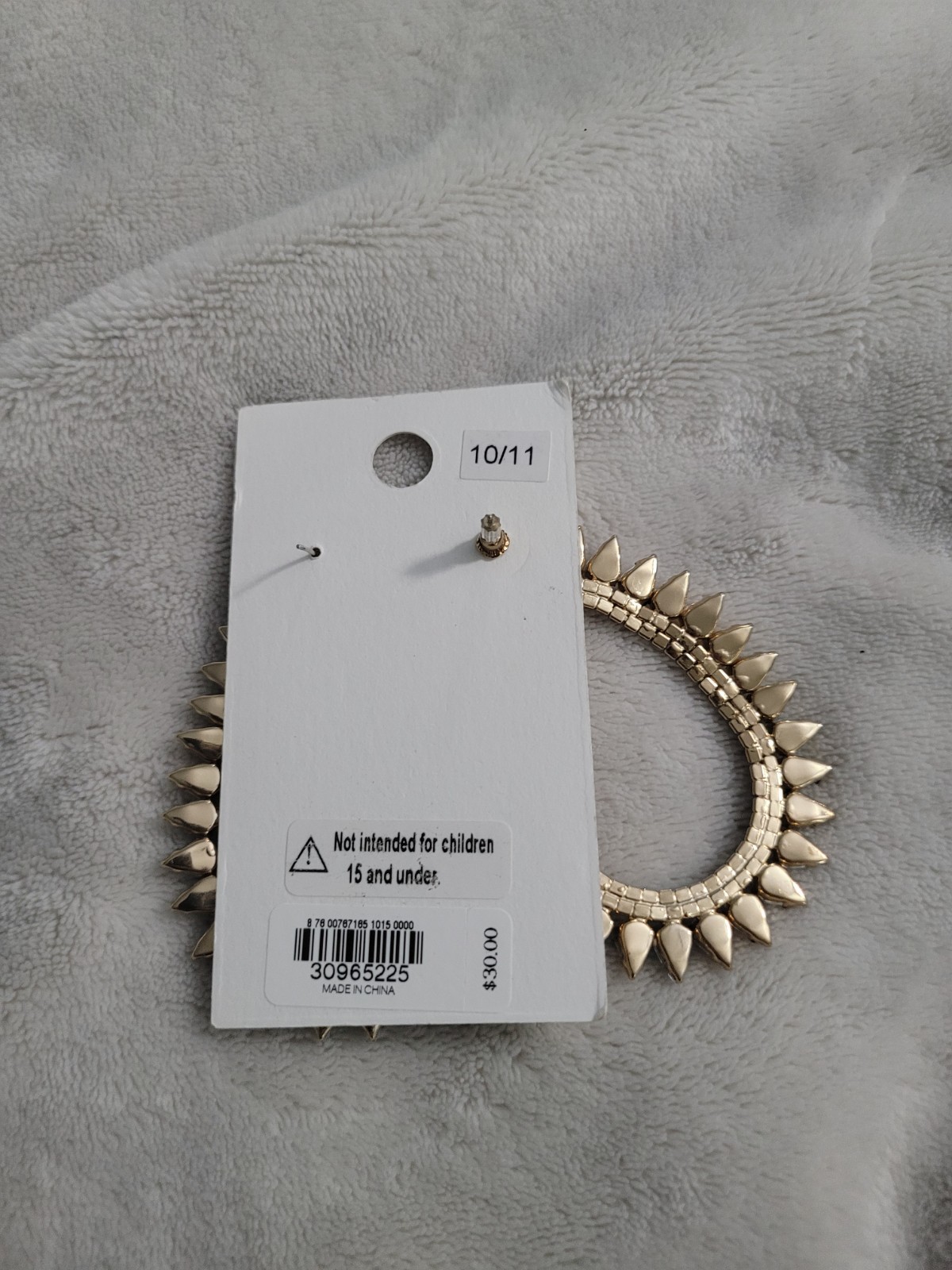 Large Rainbow Rhinestone Statement Earrings – - image 6