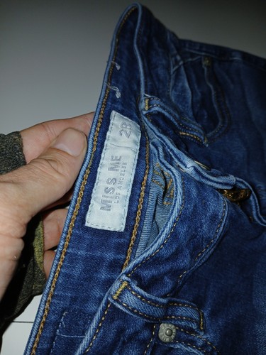 Miss Me Los Angeles 28X 30 Womens Plain Denim Blue Jeans - 第 4/5 張圖片