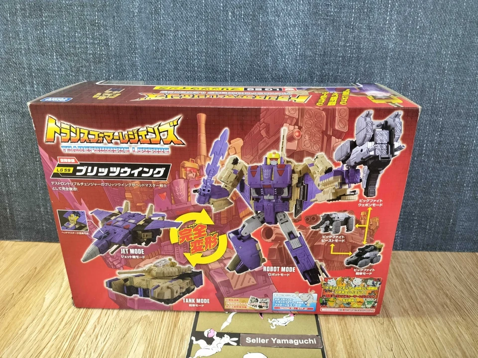 Transformers Legends LG-59 Blitzwing Action Figure Takara Tomy from Japan - Image 4 of 4