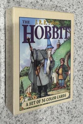 J.R.R. Tolkien THE HOBBIT Trading Cards Set 36 Color Collector Vtg 1992 Complete