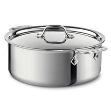 All-clad D3 Stainless 3-ply Bonded 6-qt Stock pot with lid