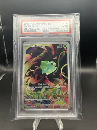 Bulbasaur - (Mega Evolution Stamped) 133/132 Miscellaneous Cards & Products Holo