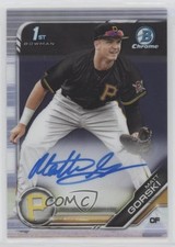 2019 · Bowman Draft · Chrome Auto — 1st status unconfirmed