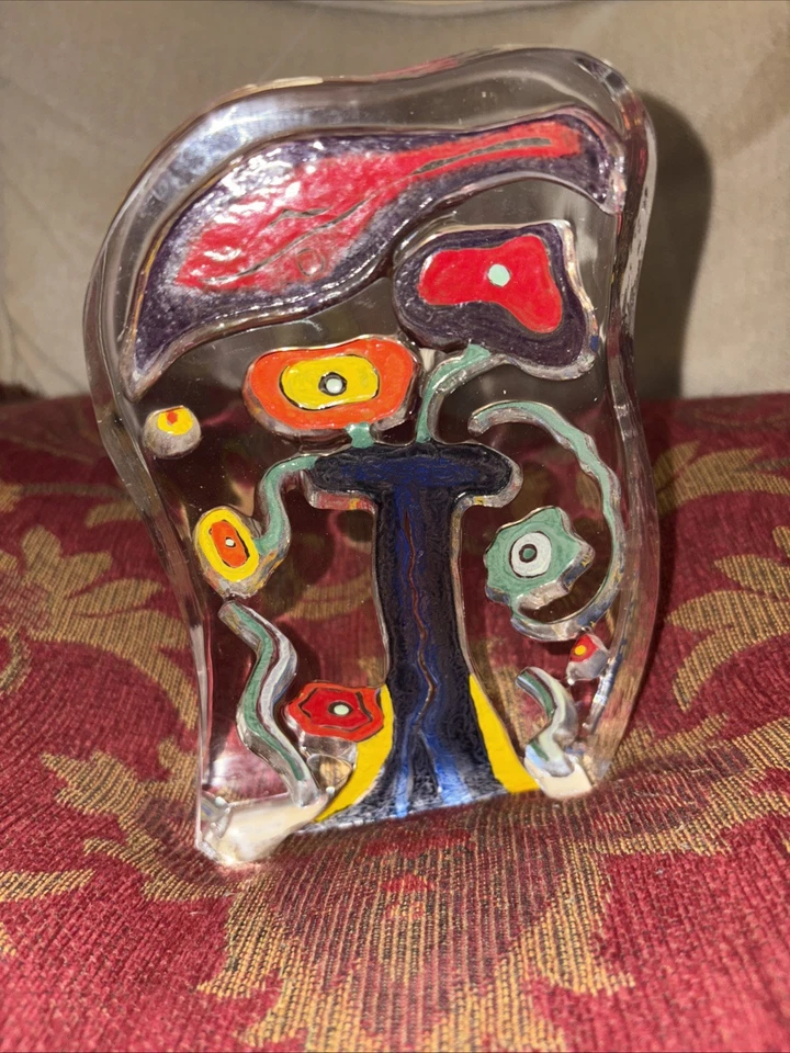Spirit of the garden handmade art glass culture damaged - Image 2 of 4