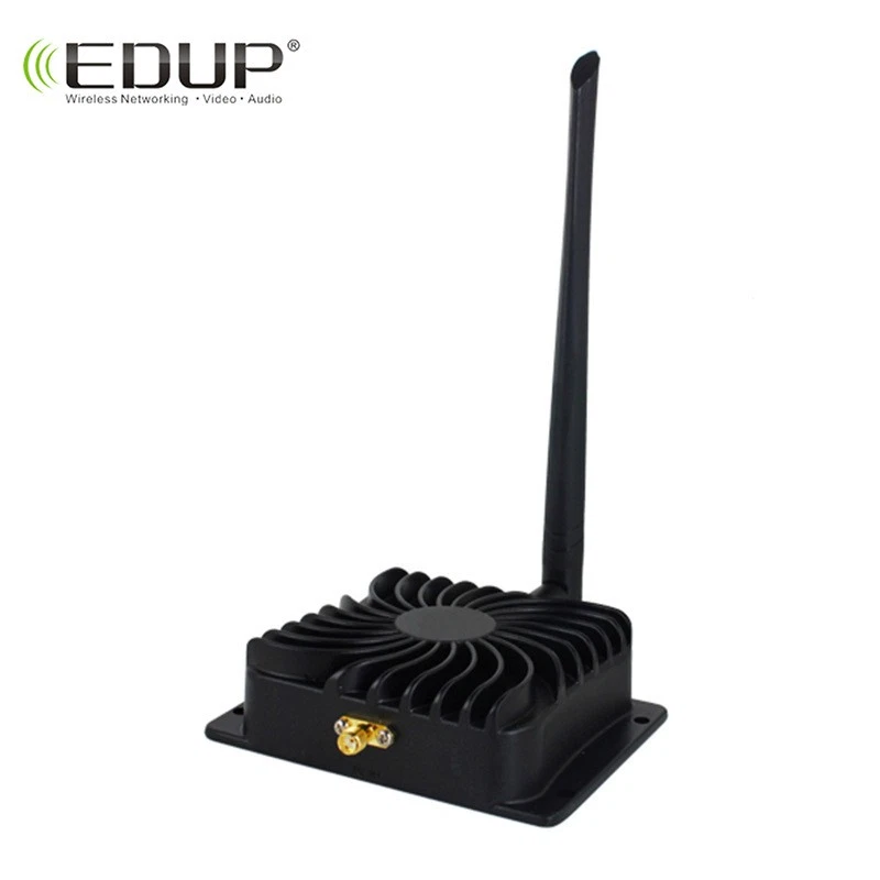 8W WiFi Wireless Booster 2.4GHz Broadband LAN Antenna Signal Amplifier Extender - Image 2 of 4