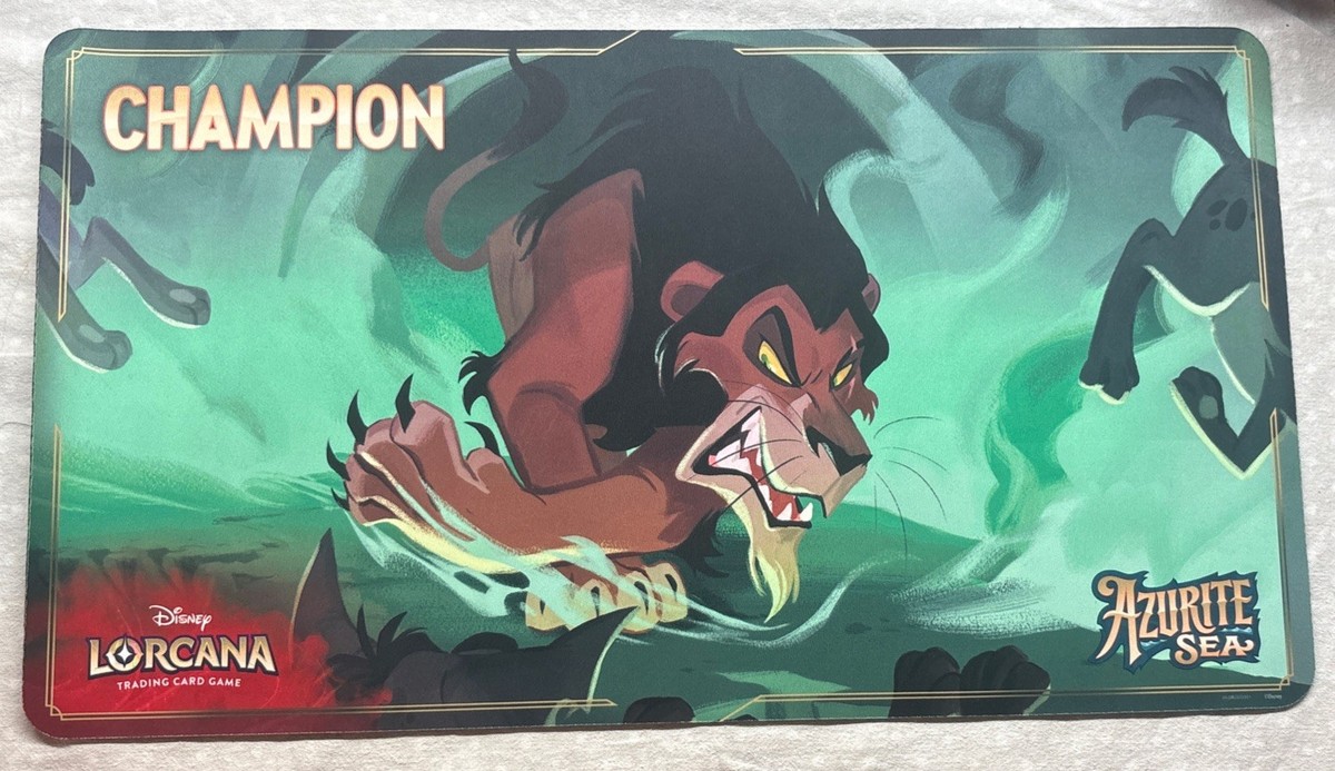 2025 Disney Lorcana Promo Play Mat Store Championship