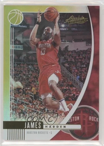 2019-20 Panini Absolute Memorabilia Gold /10 James Harden #7