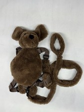 Eddie Bauer 2 In 1 Harness Buddy, Child Safety Harness Brown Dog 12" plush