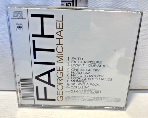 Vintage 1987- Faith by George Michael - Picture 2 of 5