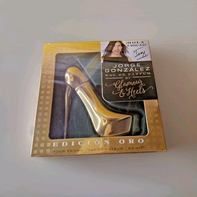 Glamour & Heels Jorge GONZÁLEZ EdP 50ml   Edición Oro   High Heel Flakon
