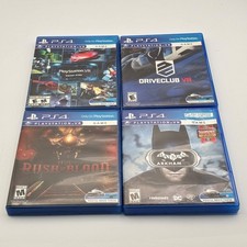 Lot of 4 PS4 VR Games