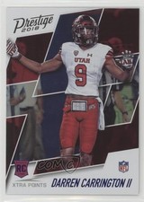 2018 Panini Prestige Rookie Xtra Points Purple Darren Carrington II #209 9mc