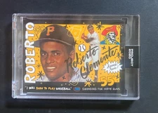 Topps Project 2020 Roberto Clemente by Sophia Chang Card #110