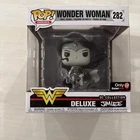 DAMAGED Funko POP! Heroes Black & White Wonder Woman 282 DC Jim Lee GameStop