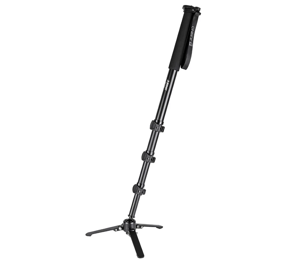 JUSINO Monopod bis 10kg Clipverschlüsse abnehmbarer Fuß Tischstativ VM-284E - Bild 2 von 4