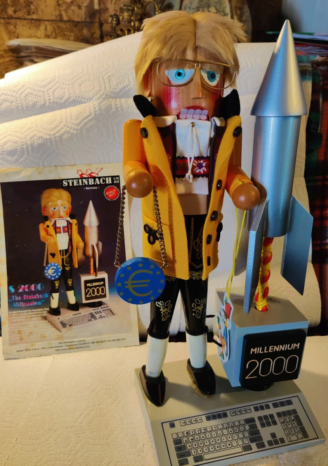 Steinbach S 2000 The Steinbach Millennium/18" +/-/ Original/signed C.H.