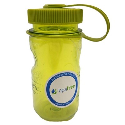 Nalgene Mini-Grip Spring Green Cycling Water Bottle 12oz BPA Free USA