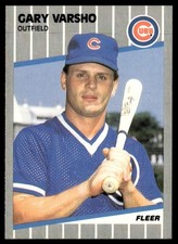 1989 Fleer Gary Varsho Rookie Chicago Cubs #441