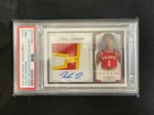 Jalen Johnson RC 2021-22 National Treasures /10 2009 Crossover Patch Auto PSA 9